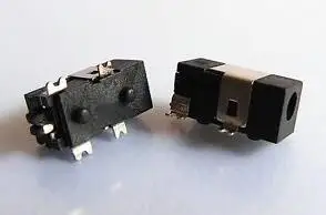 10 adet/grup yüksek kalite DC güç soket Jack DC-011C PIN = 0.7 5Pin SMT SMD iğne boyutu uyarlama 2.5mm x 0.7mm güç dişi fiş