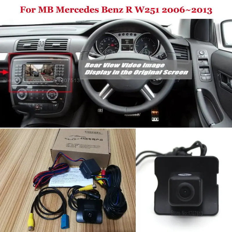 

Car Rear View Camera For Mercedes Benz R W251 2006~2013 - Back Up Reverse Camera RCA & Original Screen Compatible