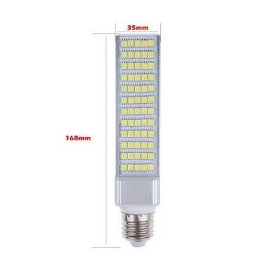 Hot sale high power warm white/cool white/white 15W G24 / E27 LED pl light 60 SMD 5050 DHL Free shipping