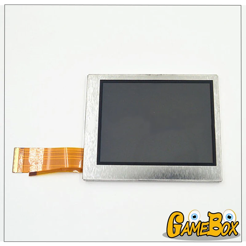 หน้าจอแสดงผล LCD ด้านบน/ด้านล่างของใหม่ของแท้สำหรับ nintend ndsconsole