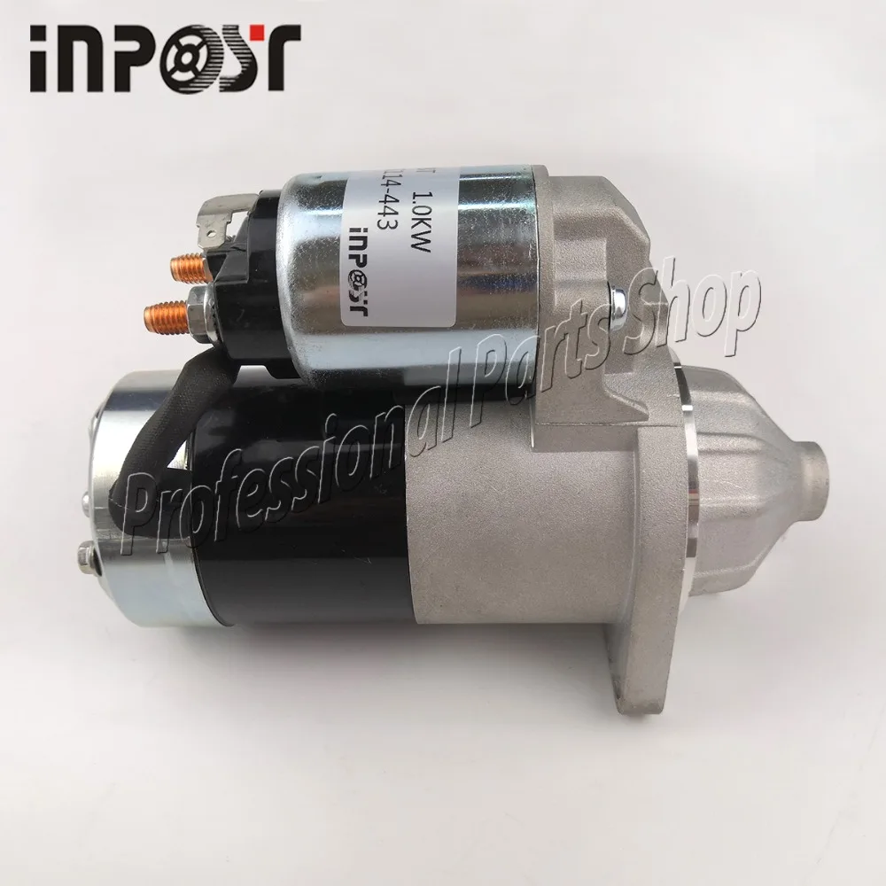 

NEW Starter FOR Yanmar 3TN63 3TN66 3TNE68 3TNE S114-443 S114-443A 18-6935 engine