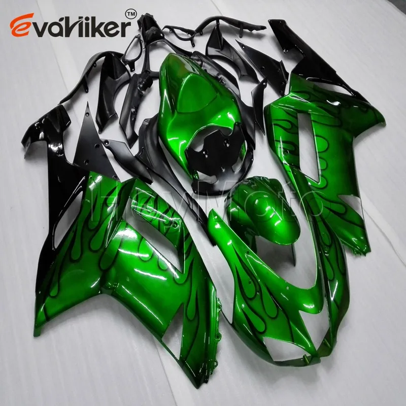 Motorcycle Fairings hull for ZX6R 2007 2008  black ZX-6R 07 08 ABS motorcycle bodywork kit Injection mold