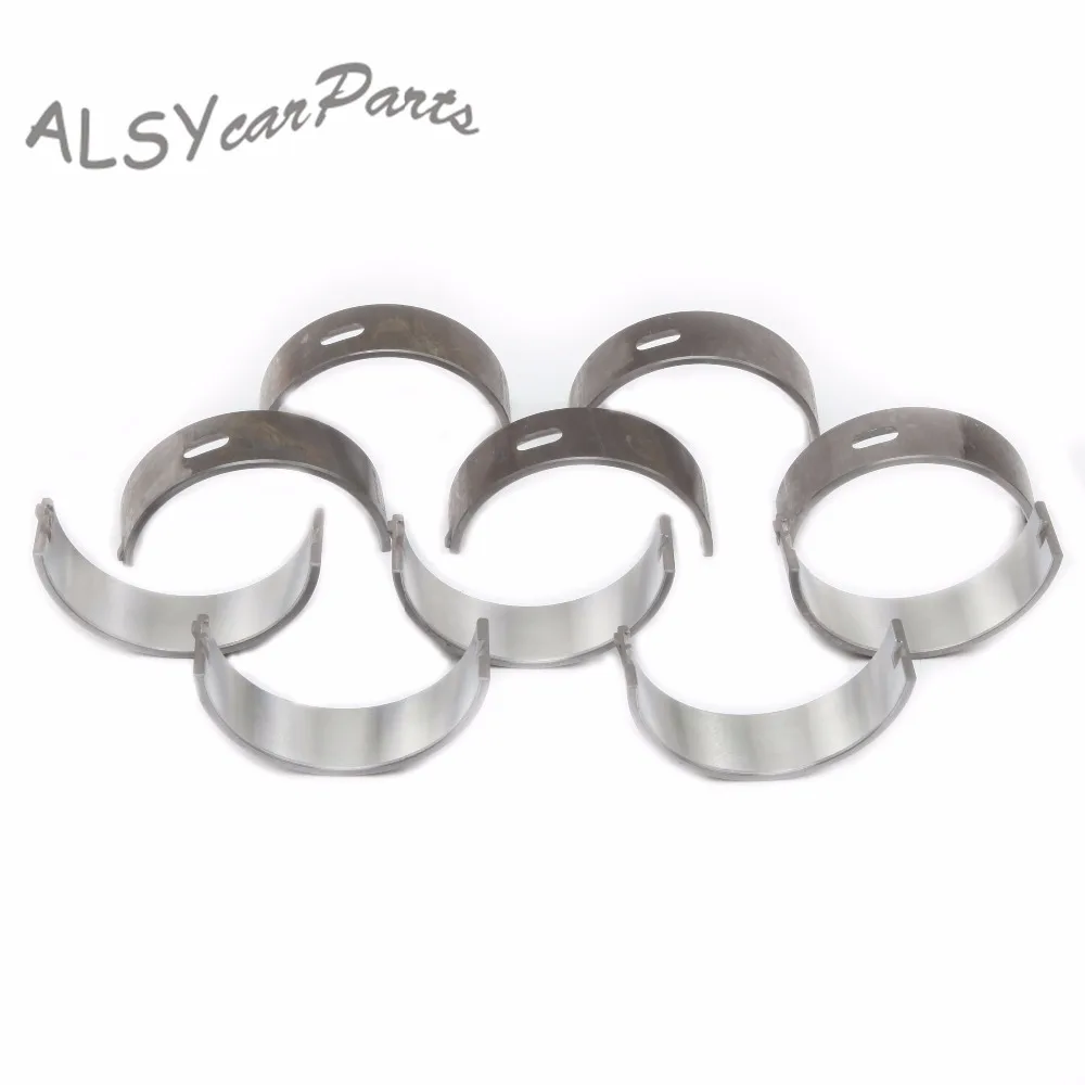 06B 105 591 10Pcs Crankshaft Main Bearings Kit For Audi A4 A6 TT VW Jetta Golf Passat B6 Seat Skodo 1.8T 06B105561