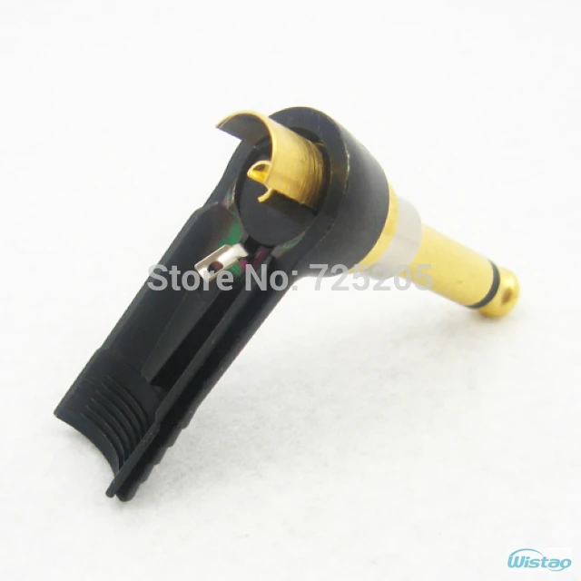 SilentPlug 6.35mm 1/4 Guitar Plug NP2X-AU-SILENT NEUTRIK Switzerland Die-casting Casing Right Angle Red Audio DIY Free Shipping