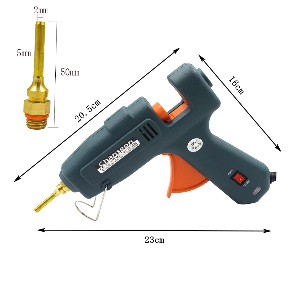 Chanseon EU 60W/100W Hot Melt Glue Gun With 11mm Diameter Sticks