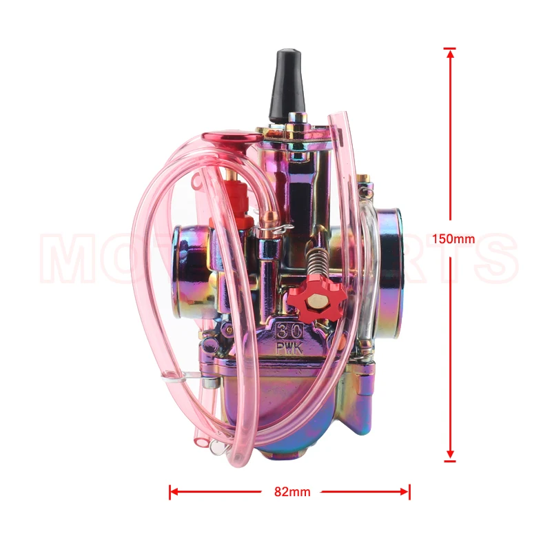 28 30 32 34mm Motorcycle PWK Carburetor Carburador Carb for 110cc - 250cc 2T 4T two stroke Engine Scooter Dirt Pit Bike colorful