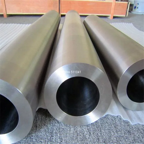 1pc GR5 grade5  titanium alloy tubing 95*7.5mm*1000mm titanium tube,gr5 titanium pipe ,free shipping