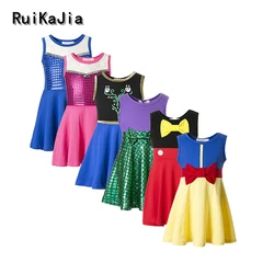Girls Clothing snow white princess dress Clothing,Kids Clothes,belle moana girls dress kids dress Family Clothing mermaid