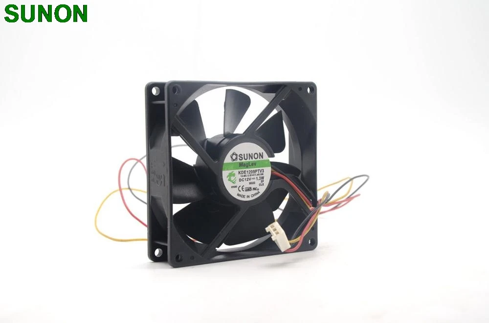 

For Sunon KDE1209PTV3 9cm 9.2cm 9225 9025 12V 1.3W axial cooling fan