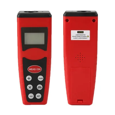 CP-3000 Ultrasonic Distance Meter 18m Laser Rangefinder With Laser Pointer Pocket Mini Range Finder Measure Tools