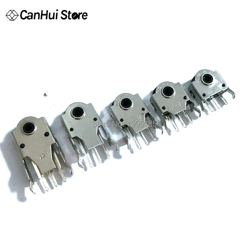 10Pcs H-5MM 7MM 9MM 11MM 13MM Mouse Encoder 5mm 11mm Wheel Decoder Mouse Navigation Switch Roller Encoder Connector Repair Parts