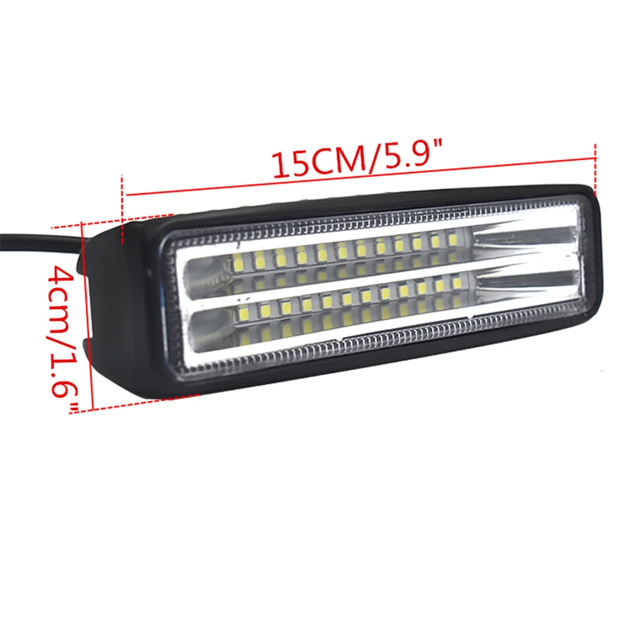 12V 72W SPOT LED Off road lampa do pracy do jazdy ATV UTE 4WD SUV ciężarówki łodzi — zdjęcie 4