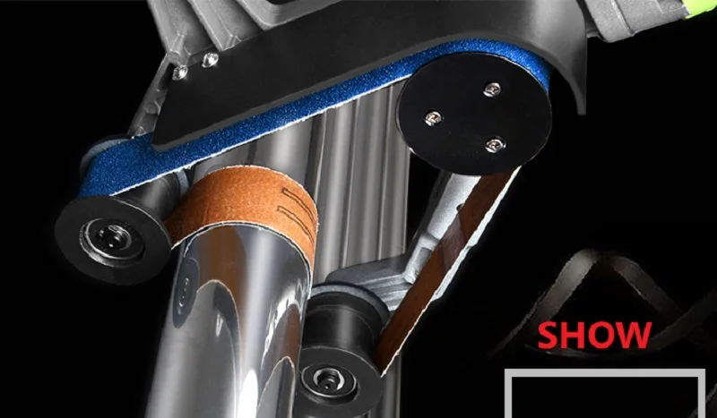 2Pcs 760*40mm Nylon Sanding Belt Grinder Belts on Metal belt grinder for Brushed Wire drawing