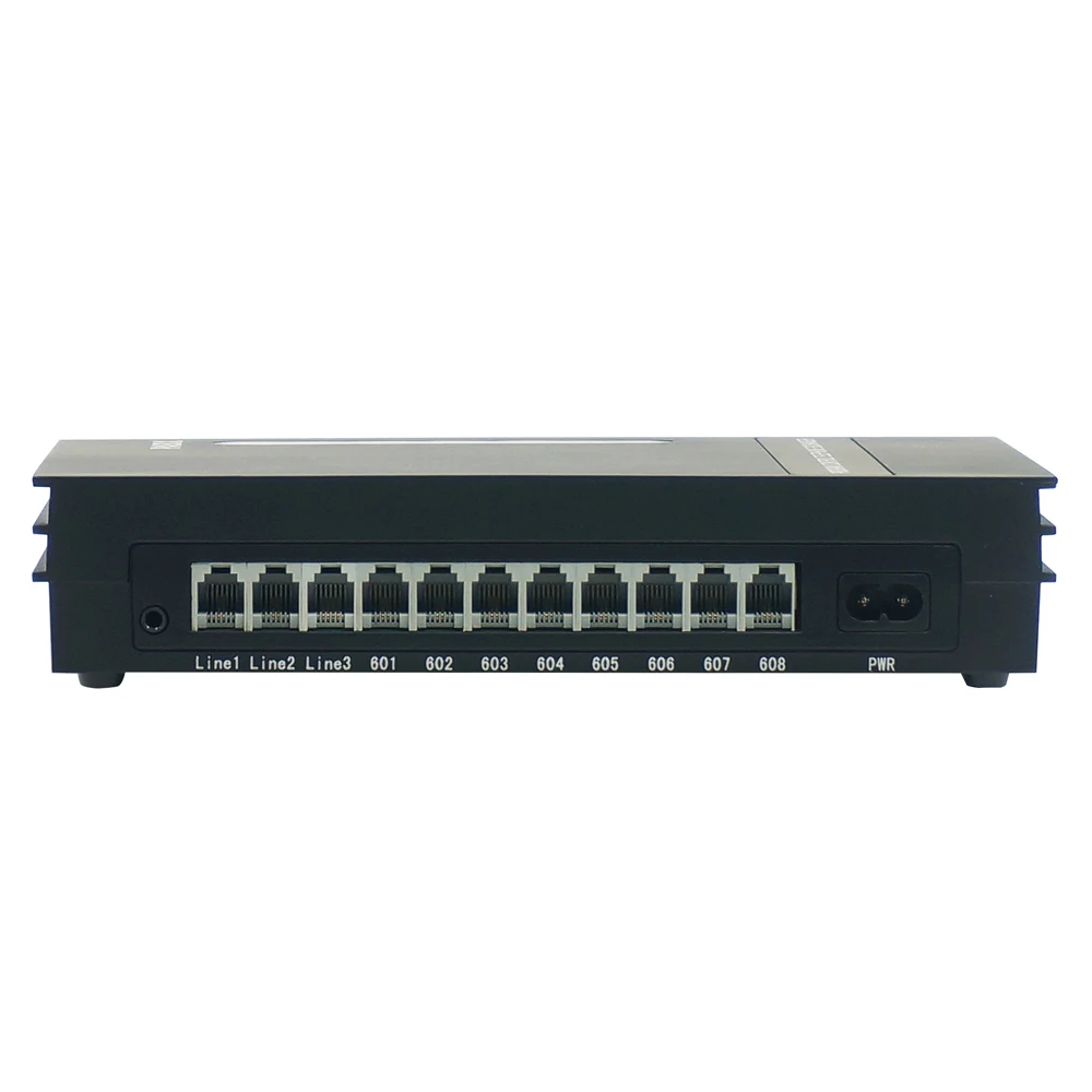 Imagem -02 - Sistema de Extensão Telefônica Mini Pbx Escritório Pbx Md308 Pstn Line 8-operação Facilmente