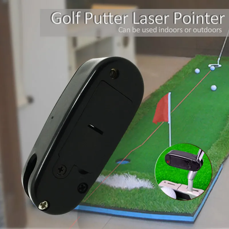 Golf Putter Laser Pointer Golf Putter Training Golf Practice Aid Golf putting aim line corrector