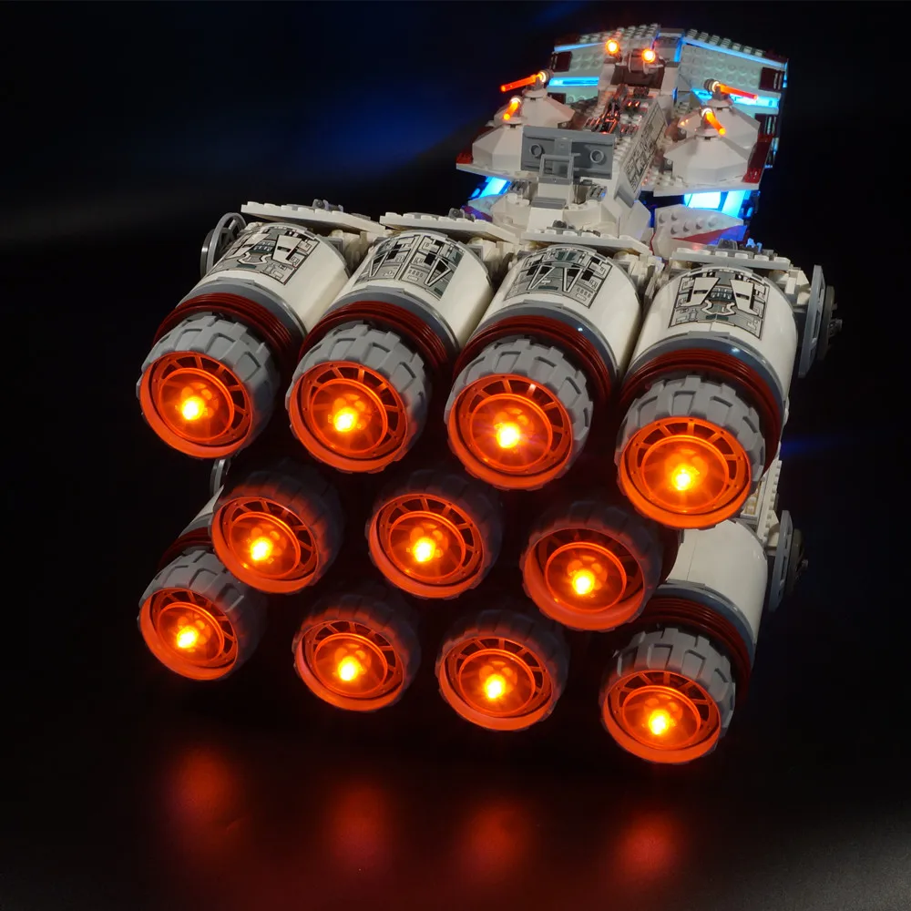 

LED Light Kit For 10019 Compatible With 05046 The Tantive IV Rebel Blockade Runner Set (Not Included Building Blocks)