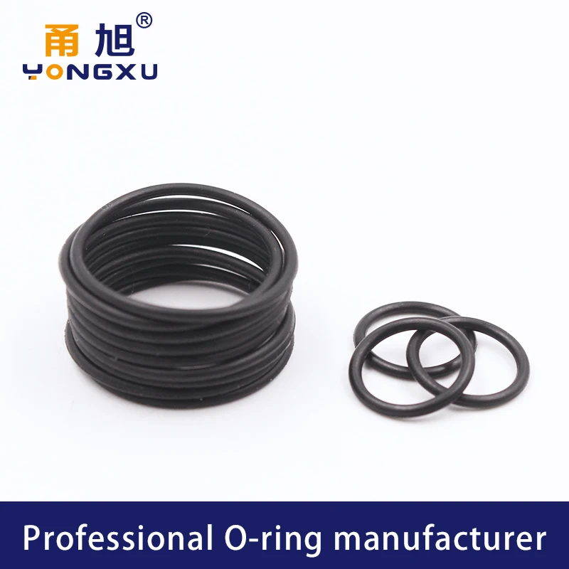 CS 1.2/2/4mm O-ring thickness cross section NBR Nitrile rubber sealing gasket rubber washer ring wholesale in specifications