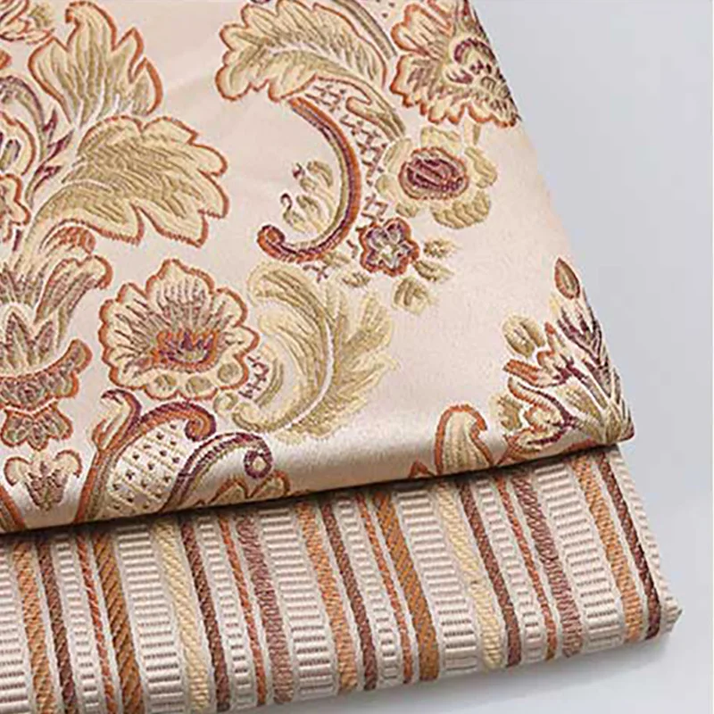 European style high precision fabric for cushion sofa chair quilting sewing patchwork delicate tissue upholstery 145cm width