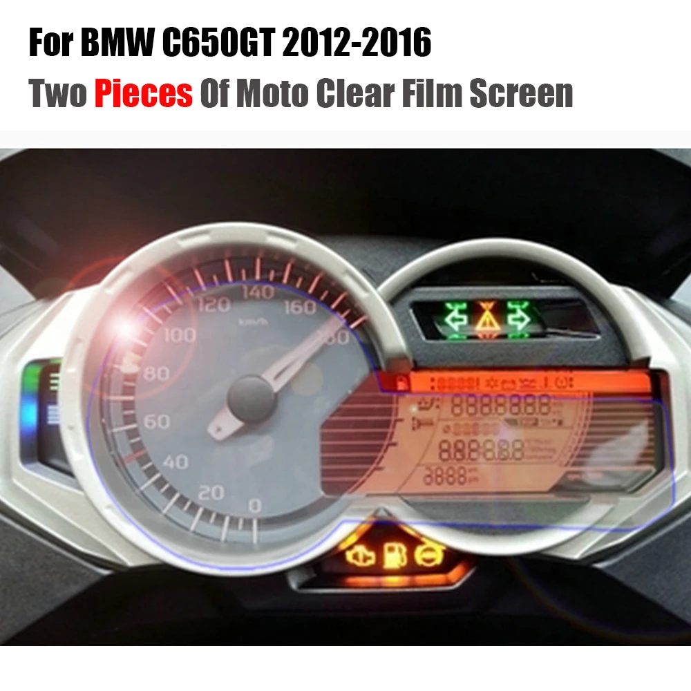 

For BMW C650GT 2012-2016 Cluster Scratch Protection Film Screen Protector TPU C650 GT C 650 GT