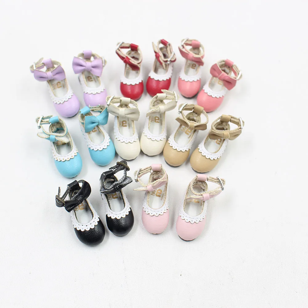 DBS Lace big bow tie shoes suitable blyth 30cm bjd JerryB MMK Azone joint body