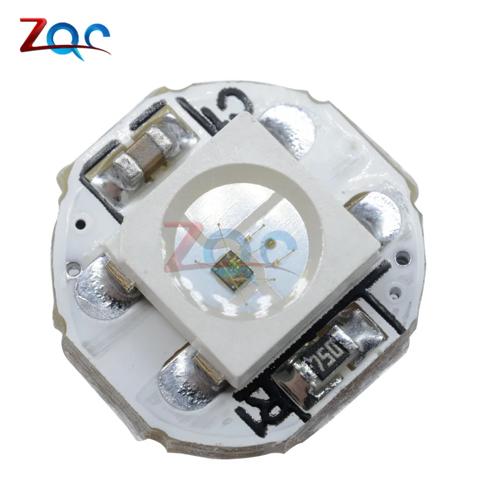 10Pcs DC 5V 3MM x 10MM WS2812B SMD RGB LED Mini PCB Board 5050 Chip Built-in IC-WS2812 Top Quality
