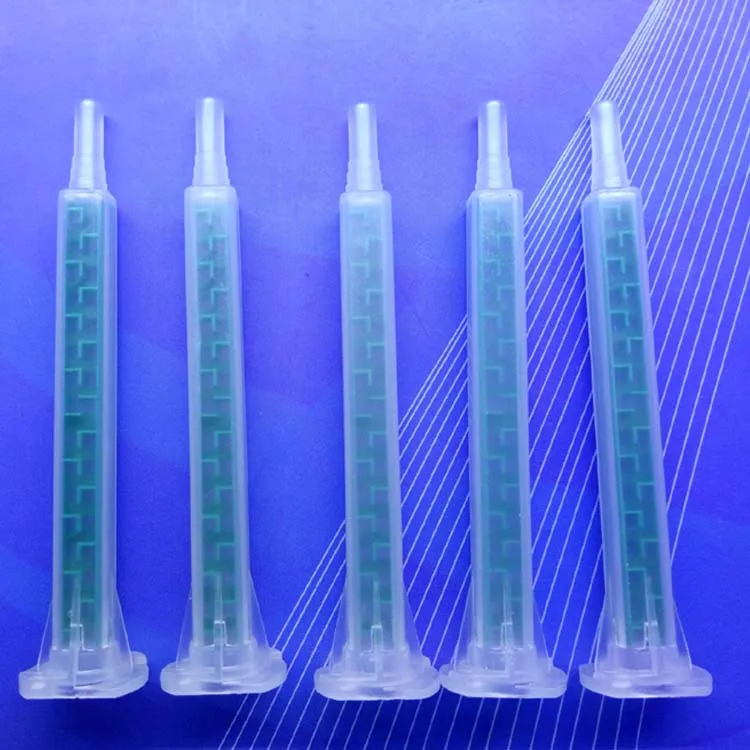 50PCS 1:1&2:1 FMA06-16L  mixer mixing mouth resin epoxy AB glue squre tube with length 83mm dispensing accessories and supplies