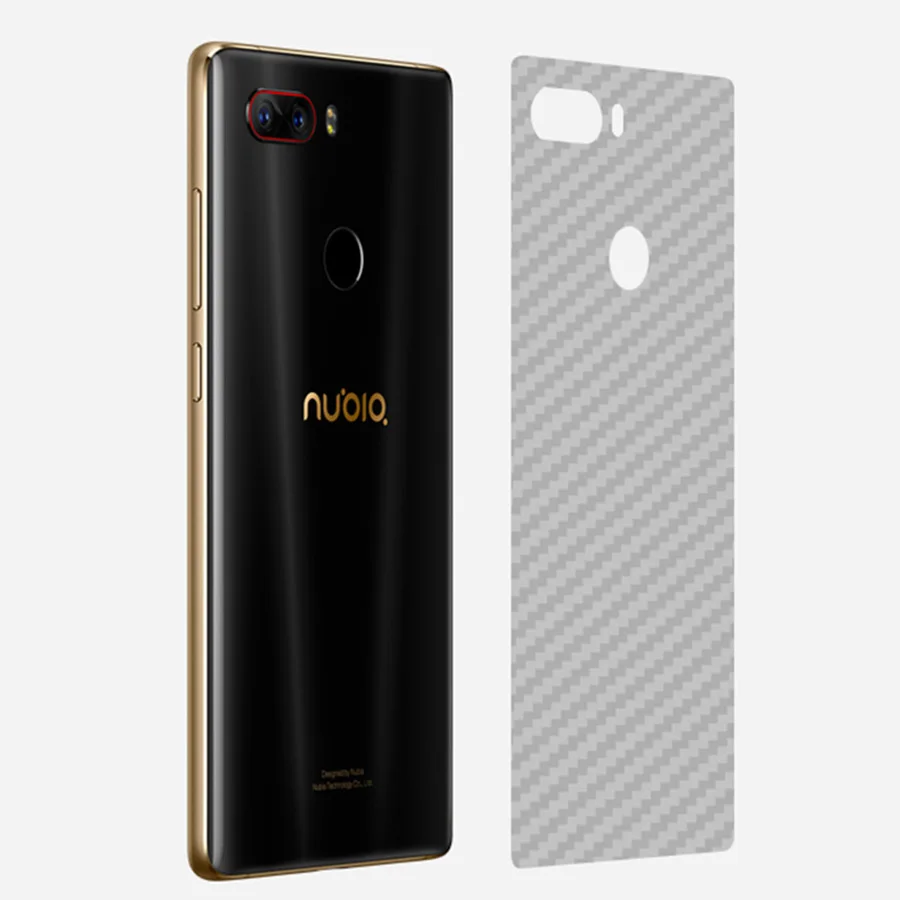 ALIVO 5Pcs/lot 3D Clear Carbon Fiber Protective Sticker Screen Protector For ZTE nubia Z18 Z17 Z11mini M2 Lite Full Film