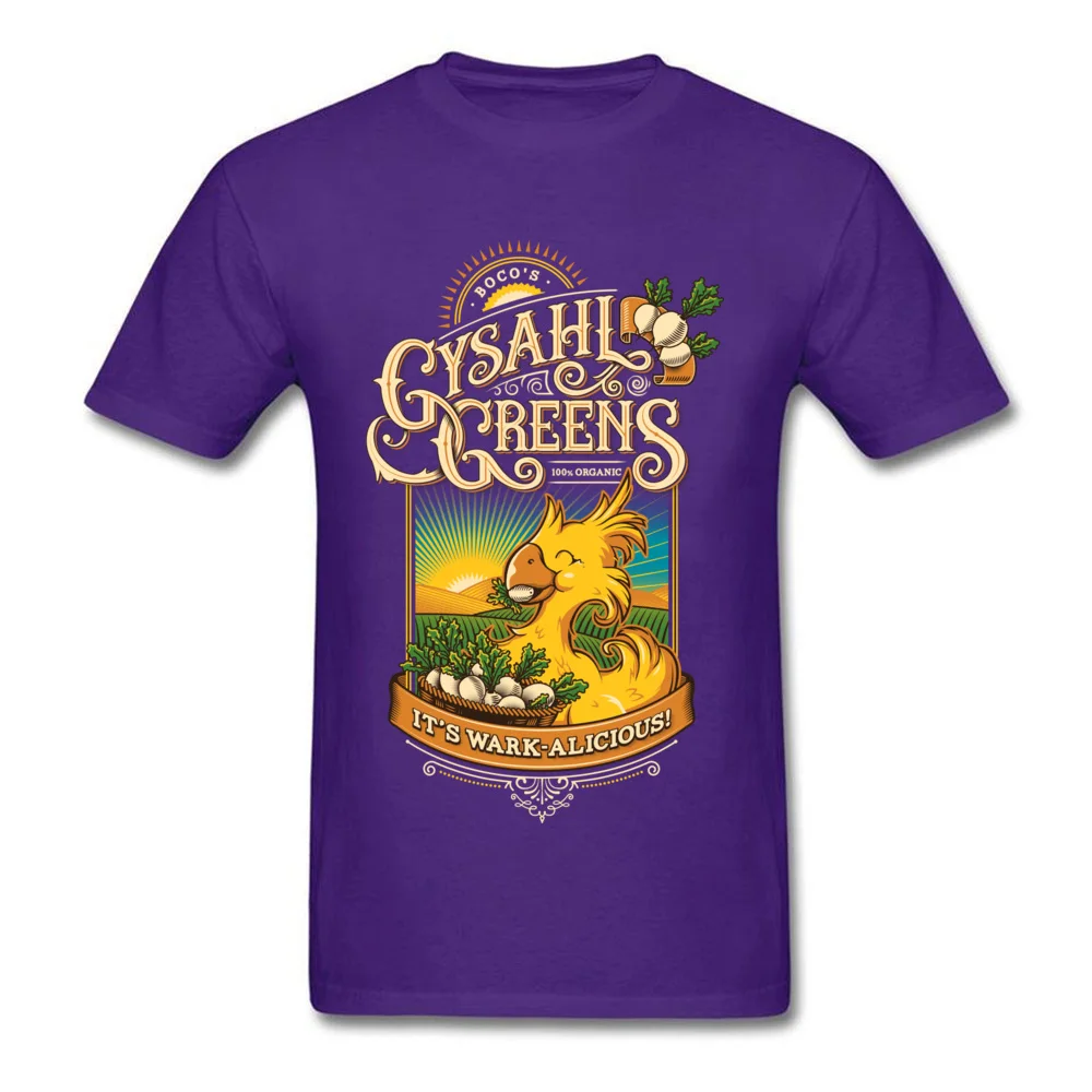 Young Funny Printed On Tees Round Neck NEW YEAR DAY Pure Cotton T-Shirt Cool Short Sleeve Wark alicious Tops T Shirt Wark alicious purple