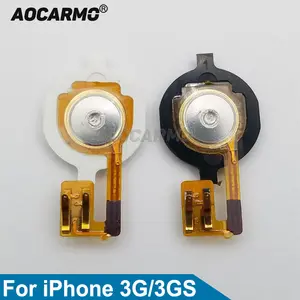 Bilashmart Aocarmo Main Home Button Key With Flex Cable iPhone 3G 4 4G 3GS Black/White Replacement
