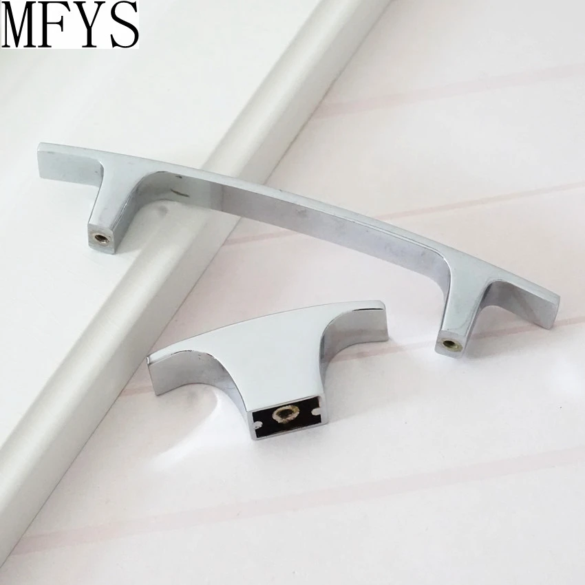 Silver Handles for Cabinet Zinc Alloy Wardrobe Pulls Chrome Crystal Kitchen Cupboard Door Pulls Modern Furniture Handles 160mm