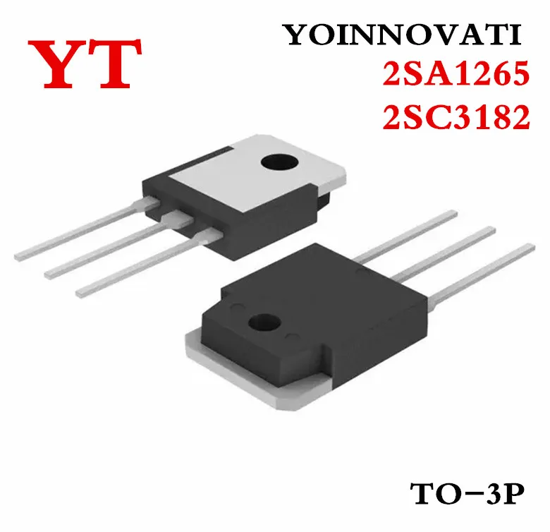  2SA1265 2SC3182 (5 PCS 2SA1265+5 PCS 2SC3182) TO-3P IC best quality.