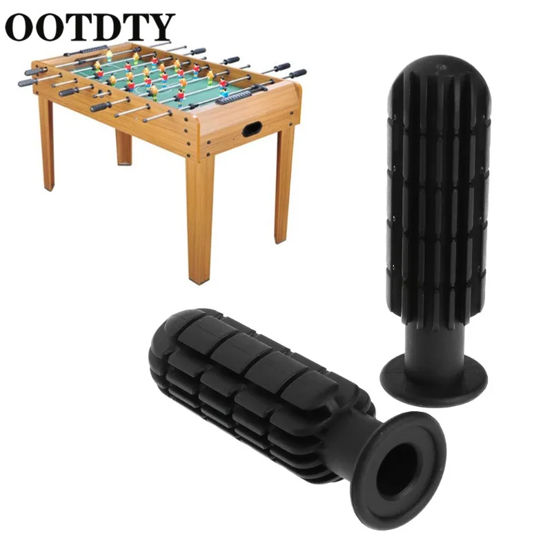 OOTDTY 2pcs Table Soccer Part Replacment Kid Football Fussball Foosball PVC Handle Grip Table Soccer Handle