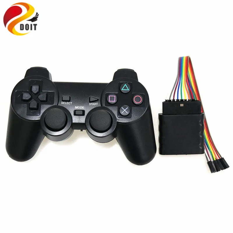 เกมไร้สาย Gamepad จอยสติ๊กสำหรับ PS2 Controller Servo Playstation เกมคอนโซล Dualshock Joypad สำหรับ PS 2หุ่นยนต์จับของเล่น RC