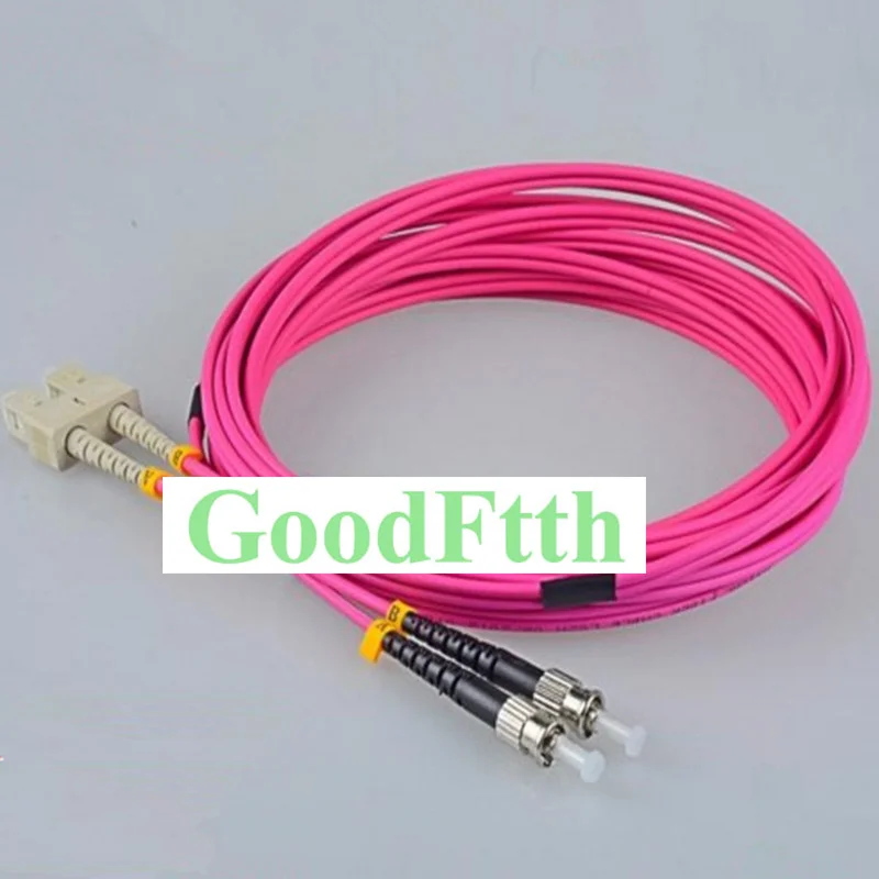 

Патч-корд SC-ST OM4 дуплексный GoodFtth 20m 25m 30m 35m 40m 50m 60m 70m 80m 100m