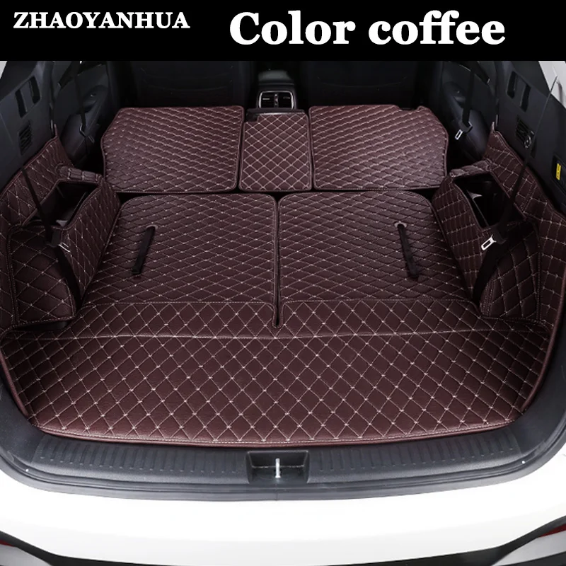 

All surround car trunk mat for KIA Sorento 7seats Anti-slip leather trunk pad Customized floor mat