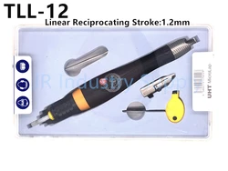 Pneumatic Lapping tool TLL-12 Linear Reciprocating Stroke 1.2mm free shipping 1 SET