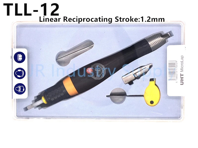 Pneumatic Lapping  tool TLL-12 Linear Reciprocating Stroke 1.2mm free shipping 1 SET