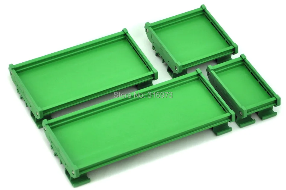 DIN Rail Mounting Carrier, for 72mm x 100mm PCB, Housing, Bracket.