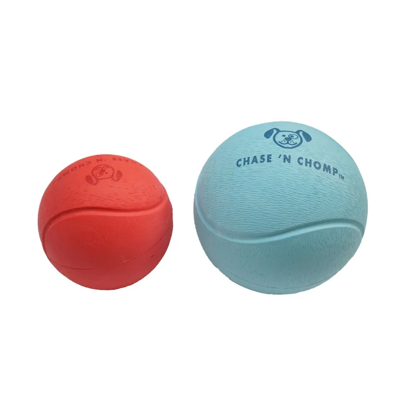 CAITEC Dog Toys Soft Rubbber Bouncing Ball Floatable Pet Toys Best for Tossing Chasing Suitable for Small to Large Dogs 3 Sizes