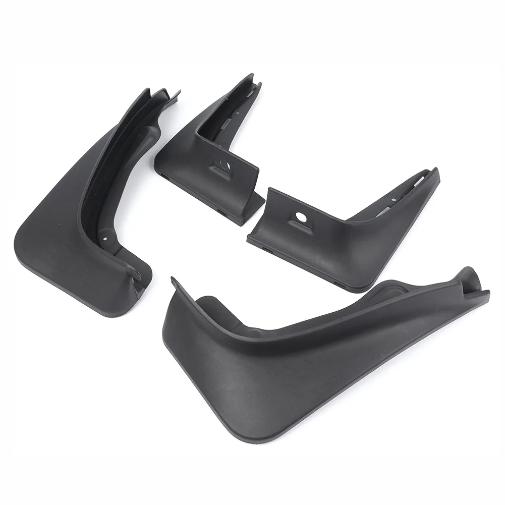 Car Splash Mudguard Mud Guard Flaps For Mini Cooper/ One R56 2008 2009 2010 2011 2012 2013 2014 2015 Black Plastic 4PC/SET