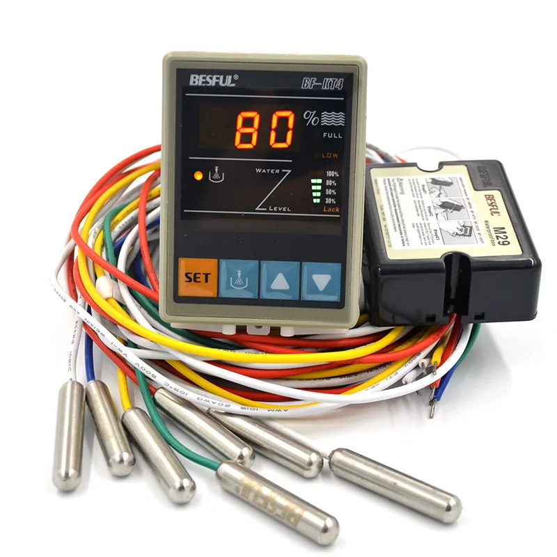 

Intelligent Digital Water Level Controller Level Switch Fully Automatic 220V Water Tank Upper Water Display BF-KT4