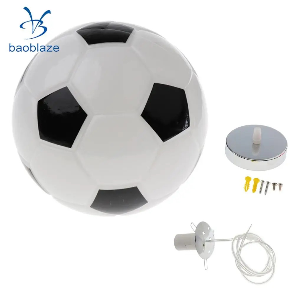 Unique Football Chandelier Shade Lamp Cover Ceiling Lampshade Home Garden Decoration Lighting Supplies