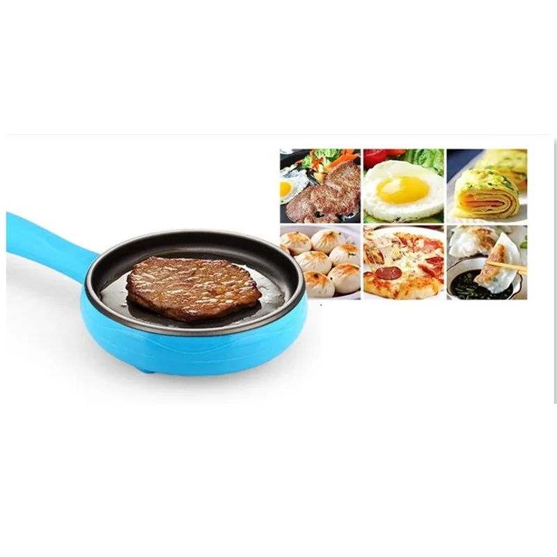 220v Electric Multifunctional Egg Steak Frying Plate Machine  3 Color Available Crepe Breakfast Maker Machine EU/AU/UK Plug