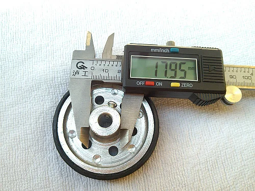 Aluminum Alloy Metal Wheel 204mm Aperture 6, 8mm Photoelectric Rotary Encoder Speed Meter For Diy Robot Car Chassis for Arduino