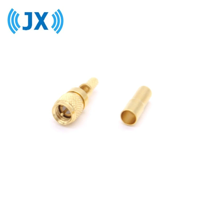 JX RF connector Microdot Compatible Connectors male 10-32UNF RG174 RG316 RG188 LMR100 Ultrasonic Flaw