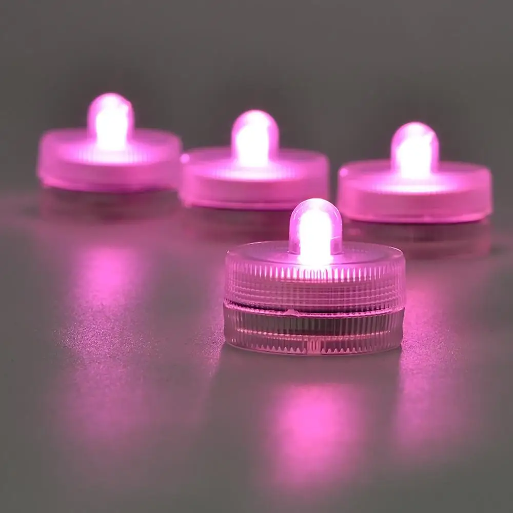 

10pcs/Lot 100% Waterproof LED Candle Wedding Decoration Submersible Floralyte LED