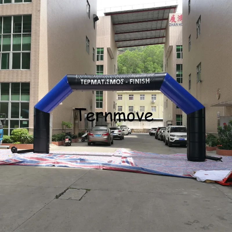 

pvc tarpaulin inflatable arch with blower with removeable logo inflatable finish line race start advertising inflatable archway