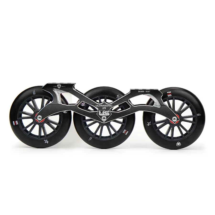 تحلق النسر بالموجات فوق الصوتية مضمنة سرعة تزلج الإطار 3X125mm 88A عجلات ILQ-9 محامل الألومنيوم CNC 10.5 ''267 مللي متر سرعة Patine حوض