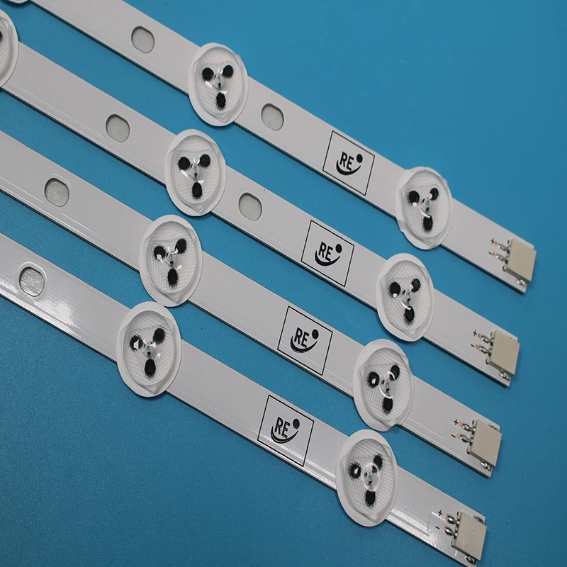 

4pcs LED Strip 9leds for LG 32'' ROW Rev0.9 A/B-Type 6916L-1030A 6916L-1031A 6916L-0923A 6916L-0881A LC320DXN SE R1 LED32A2000V