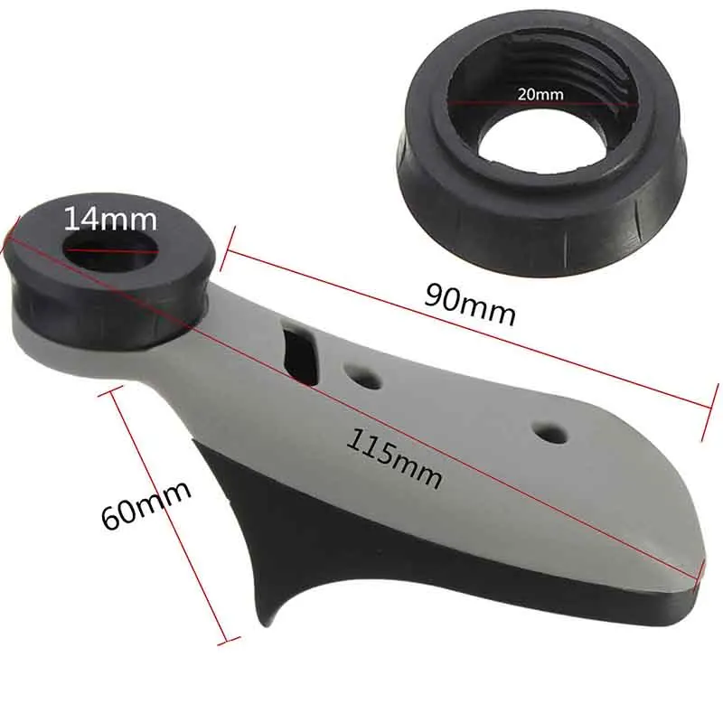 1 x 115mm A577 Detailers Grip Attachment Electric Grinder Handle Bar Tool accessories